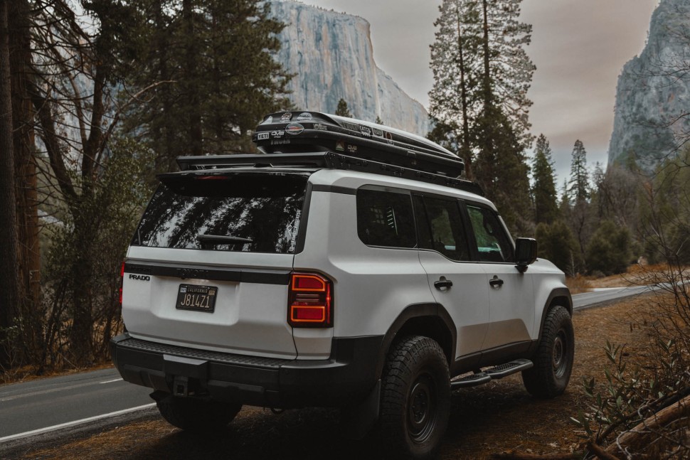 Багажник на крышу Lexus GX550/Toyota Land Cruiser 250 24-25 DV8 Offroad RRTL4-01