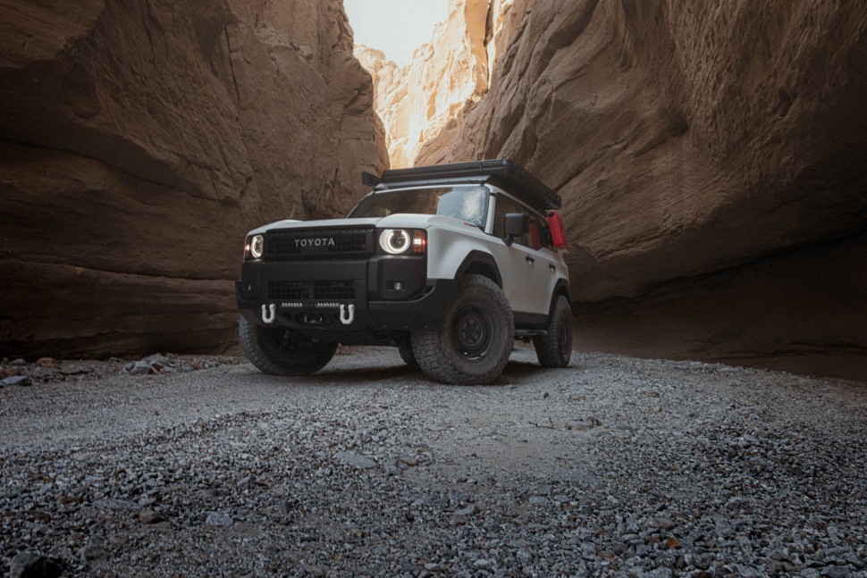 Багажник на крышу Lexus GX550/Toyota Land Cruiser 250 24-25 DV8 Offroad RRTL4-01