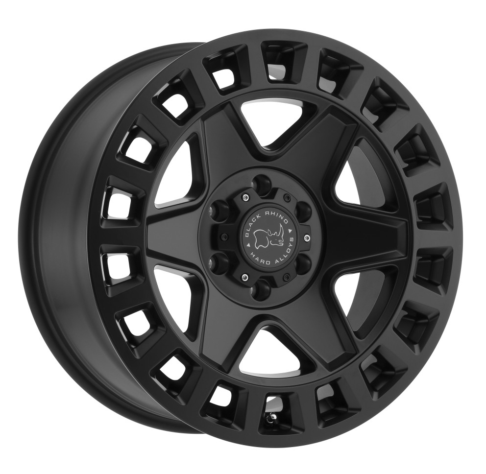 Black Rhino 1780YRK526130M84 York Wheel Matte Black 17x8 +52
