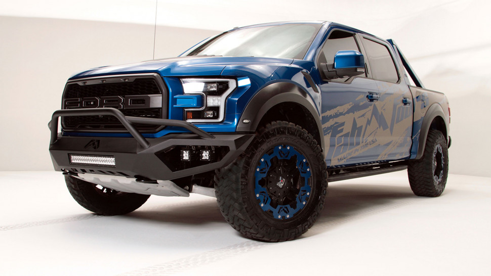 Fab Fours FR21-D5352-1 Pre-Runner Guard Front Bumper Ford F-150 Raptor 21-22