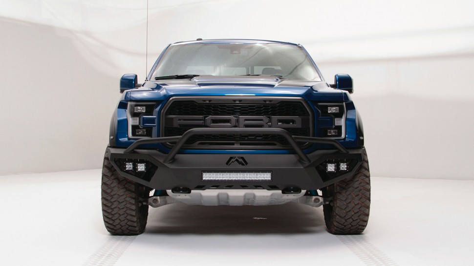 Fab Fours FR21-D5352-1 Pre-Runner Guard Front Bumper Ford F-150 Raptor 21-22