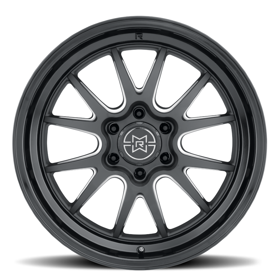 Колісний диск Raised Wheels 802 Double Black Milled 20x10 ET -18 MR80221087518N