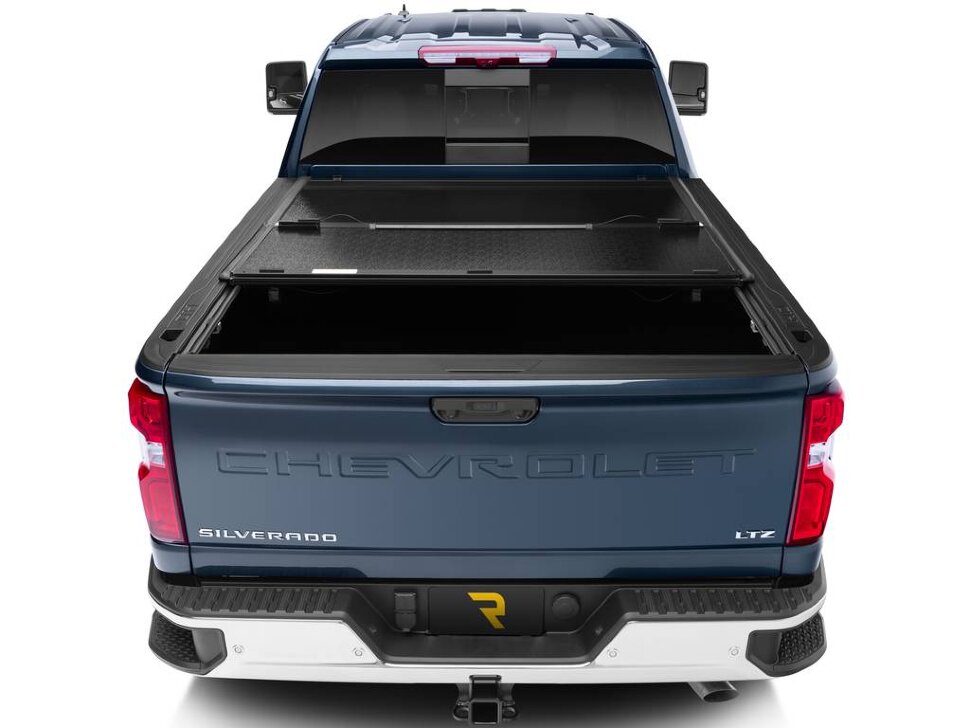 UnderCover FX31011 Flex Hard Folding Tonneau Cover Dodge Ram 1500 19-25 5'7" With RamBox