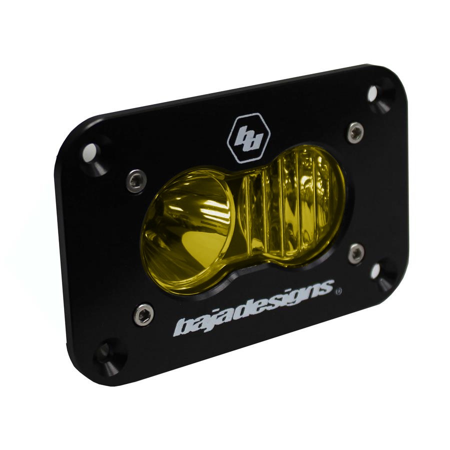 Baja Designs 541013 S2 Sport 2.93"x1.68" Driving/Combo Led Off-Road Light Flush Mount