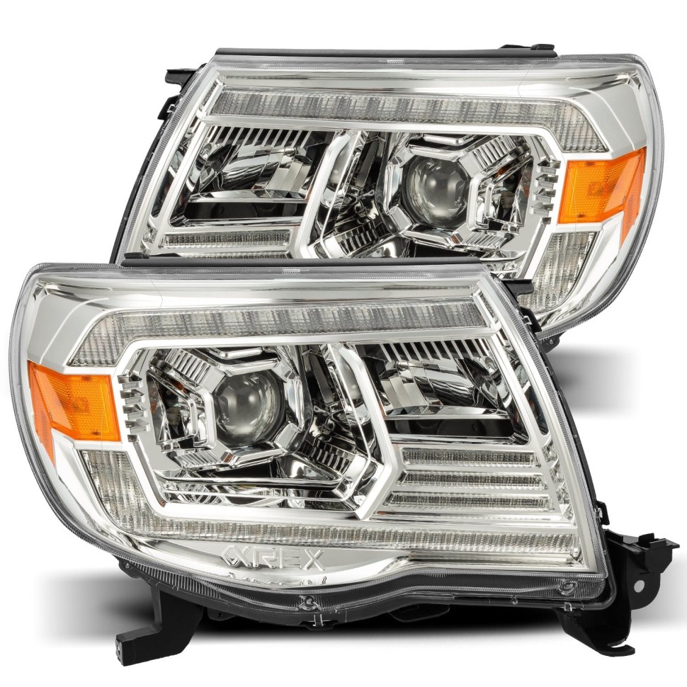 Комплект передних галогеновых фар Toyota Tacoma 05-11 PRO-Series AlphaRex 880737