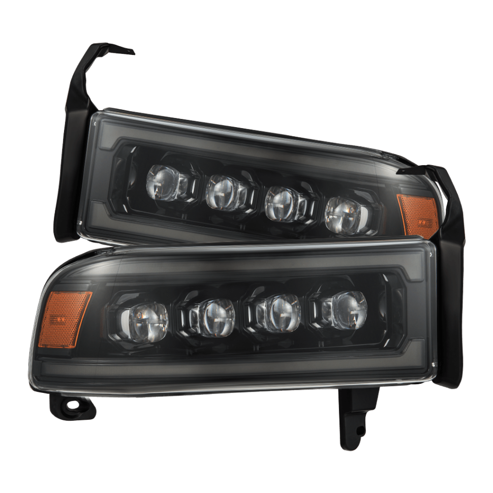 Комплект передніх Led фар Dodge Ram 1500/2500/3500 94-02 NOVA-Series AlphaRex 880352