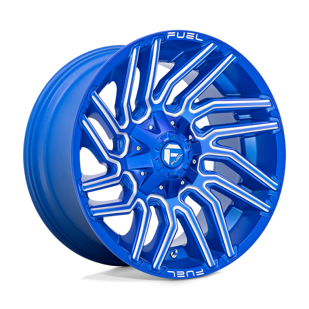 Колесный диск Fuel Off Road Typhoon Anodized Blue Milled 20x10 ET-18 D77420002647