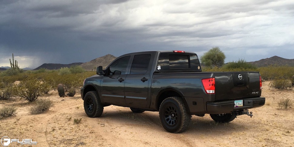Колесный диск Fuel Off Road Vector Matte Black 20x9 ET+19 D57920908456
