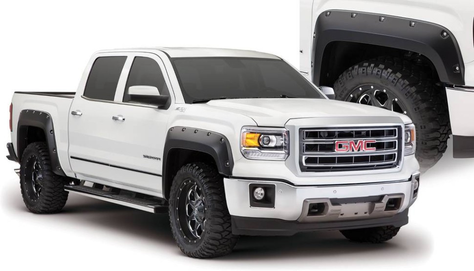 Розширювачі колісних арок GMC Sierra 1500 16-18 к-кт 4 шт. Pocket Style Bushwacker 40974-02