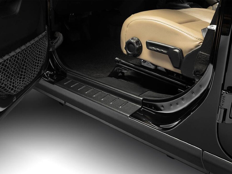 Накладки на пороги Jeep Wrangler JL 18-25 Trail Armor Bushwacker 14085