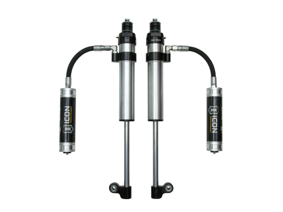 Icon Vehicle Dynamics 57826P 2.5 VS Remote Reservoir Rear Reservoir Shock Lift 0-2.63" Toyota Tacoma 05-23 Pair