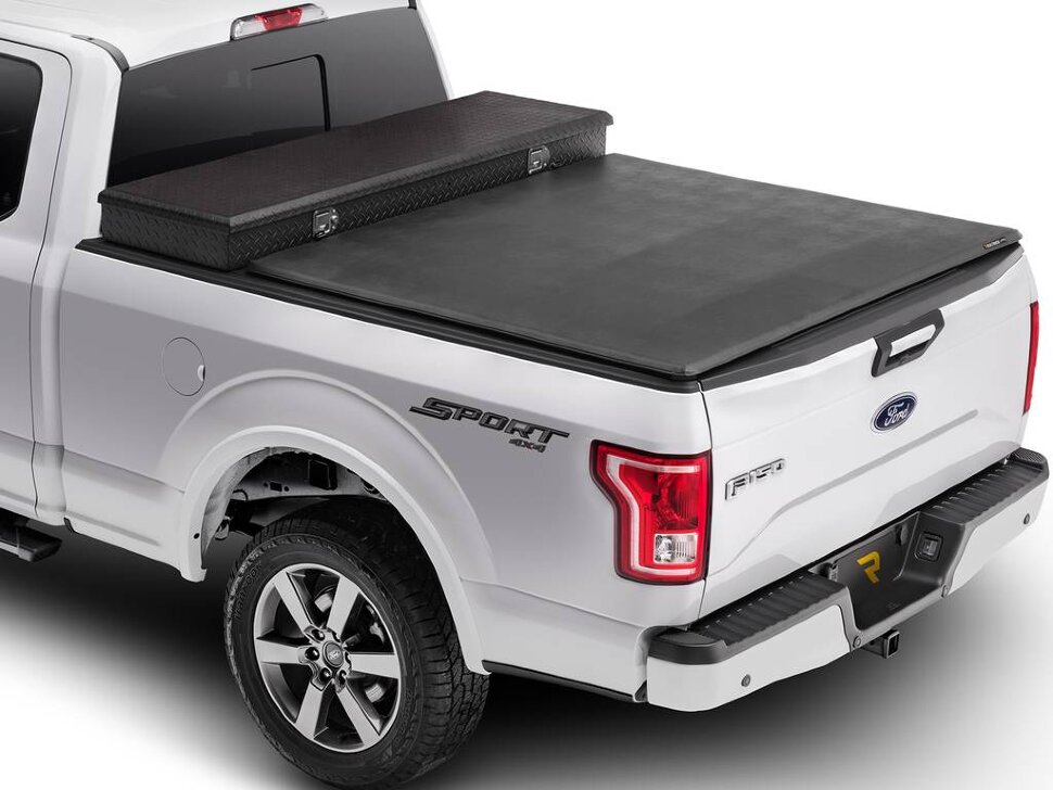 Крышка багажника складная мягкая Dodge Ram 1500 19-25 6'4" Trifecta Toolbox 2.0 Extang 93422