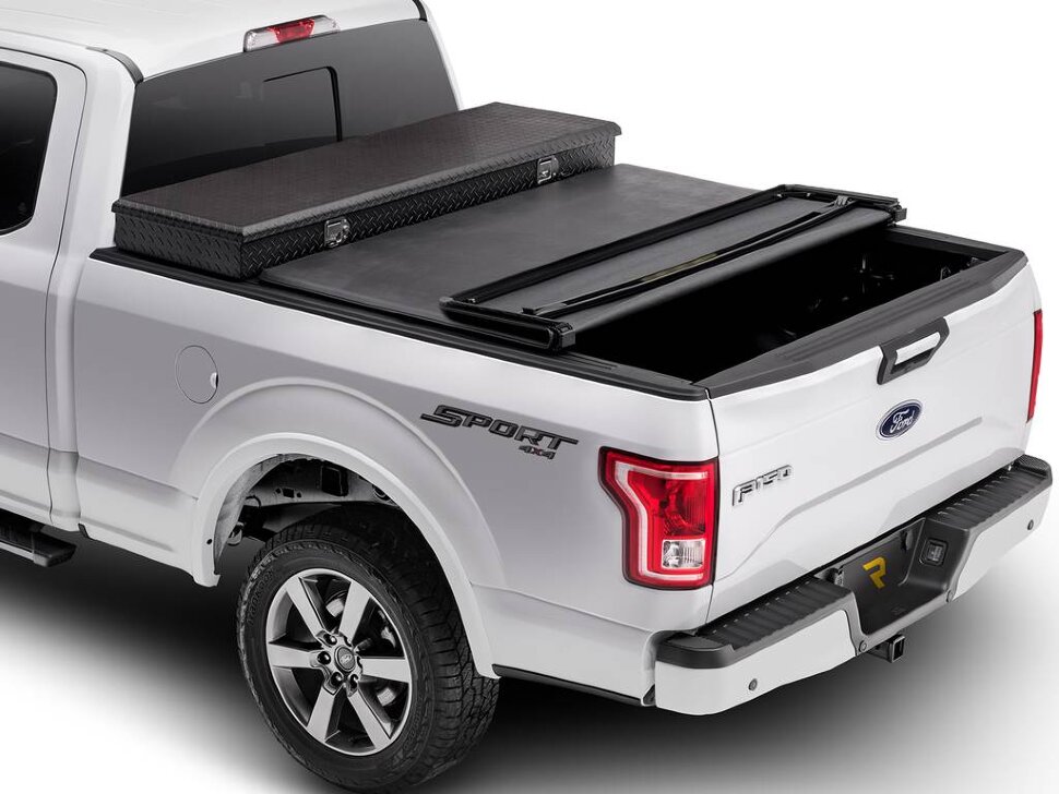 Крышка багажника складная мягкая Dodge Ram 1500 19-25 6'4" Trifecta Toolbox 2.0 Extang 93422