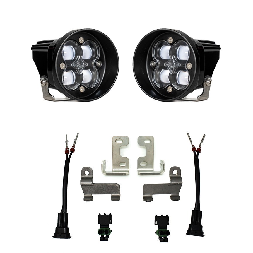 Baja Designs 447703 Squadron-R SAE SAE Fog Fog Pocket Light Kit Toyota Highlander/RAV4 14-21
