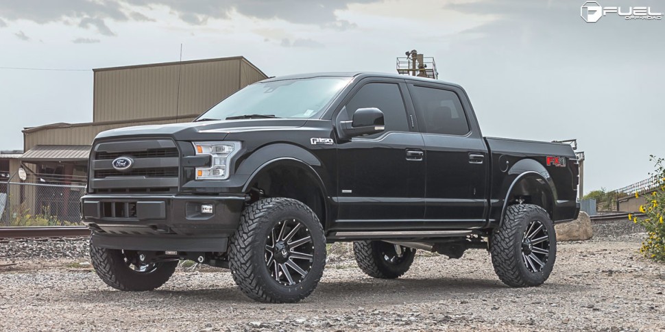 Колісний диск Fuel Off Road Contra Gloss Black Milled 22x10 ET-18 D61522007047