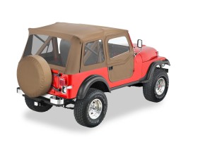 Мягкая крыша Supertop Classic Soft Top Tan Jeep CJ7 76-83 Bestop 5159704