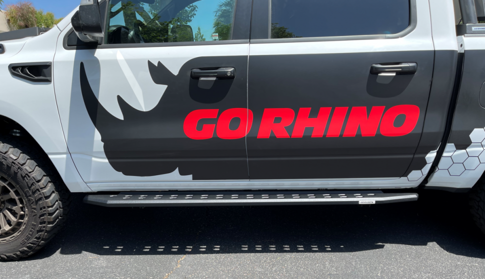 Go Rhino 69430687PC RB20 Running Boards Dodge Ram 1500 19-22 Crew Cab