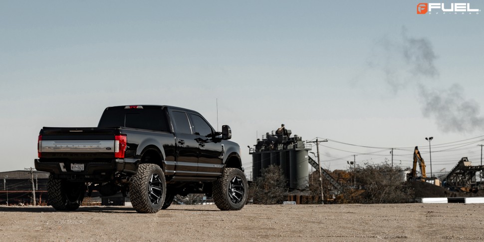 Колесный диск Fuel Off Road Reaction Gloss Black Milled 20x9 ET+1 D75320901850
