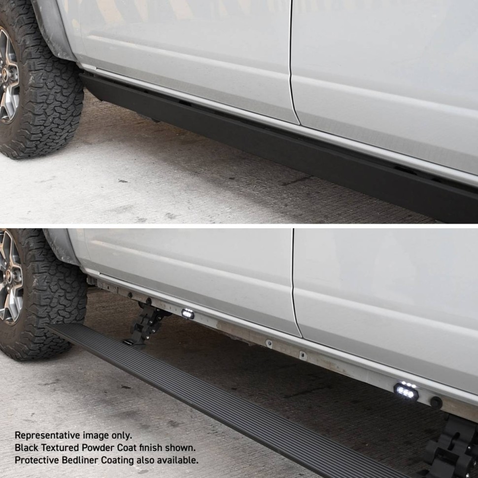 Выдвижные электрические пороги Chevrolet Silverado/GMC Sierra 1500/2500/3500 19-23 Crew Cab E-Board Go Rhino 20404887T
