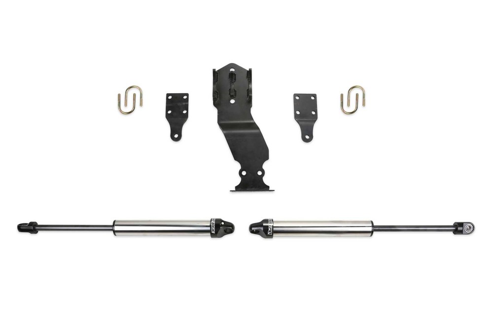 Двойная система рулевого демпфера Ford F-250/F-350 17-26 Dirt Logic 2.25 Fabtech FTS22303