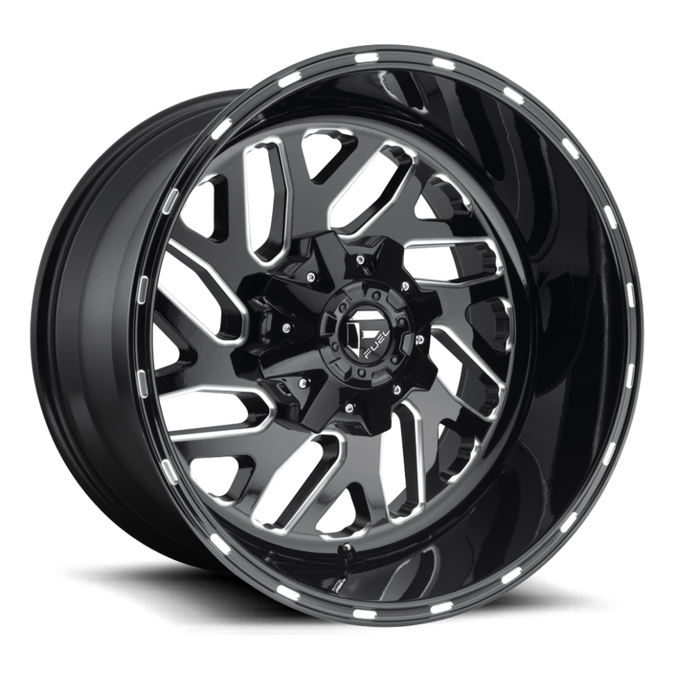 Колесный диск Fuel Off Road Triton Gloss Black Milled 22x8.25 ET-215 D58122828D25