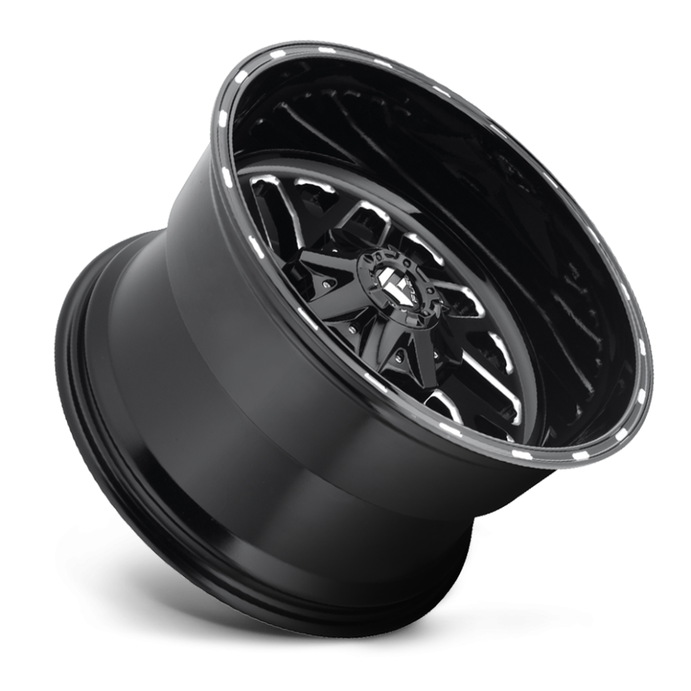 Колесный диск Fuel Off Road Triton Gloss Black Milled 22x8.25 ET-215 D58122828D25