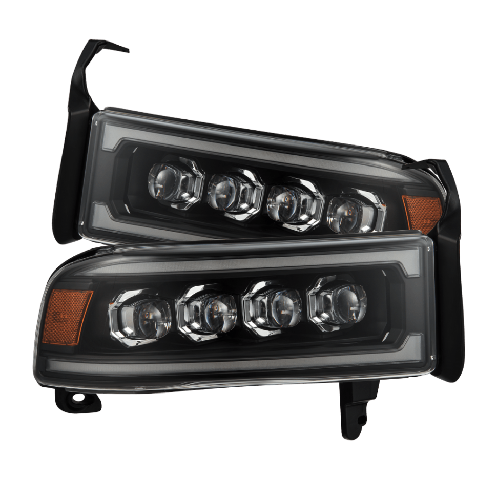 Комплект передних Led фар Dodge Ram 1500/2500/3500 94-02 NOVA-Series AlphaRex 880350