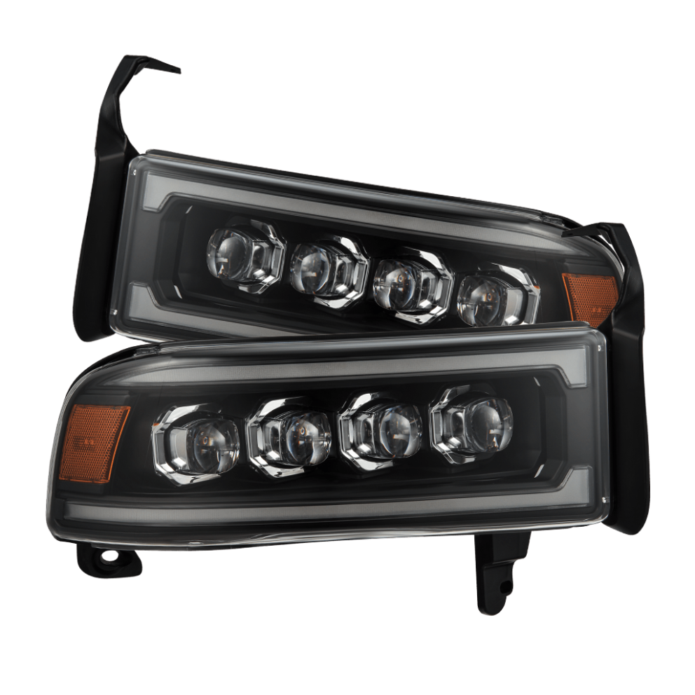 Комплект передніх Led фар Dodge Ram 1500/2500/3500 94-02 NOVA-Series AlphaRex 880350