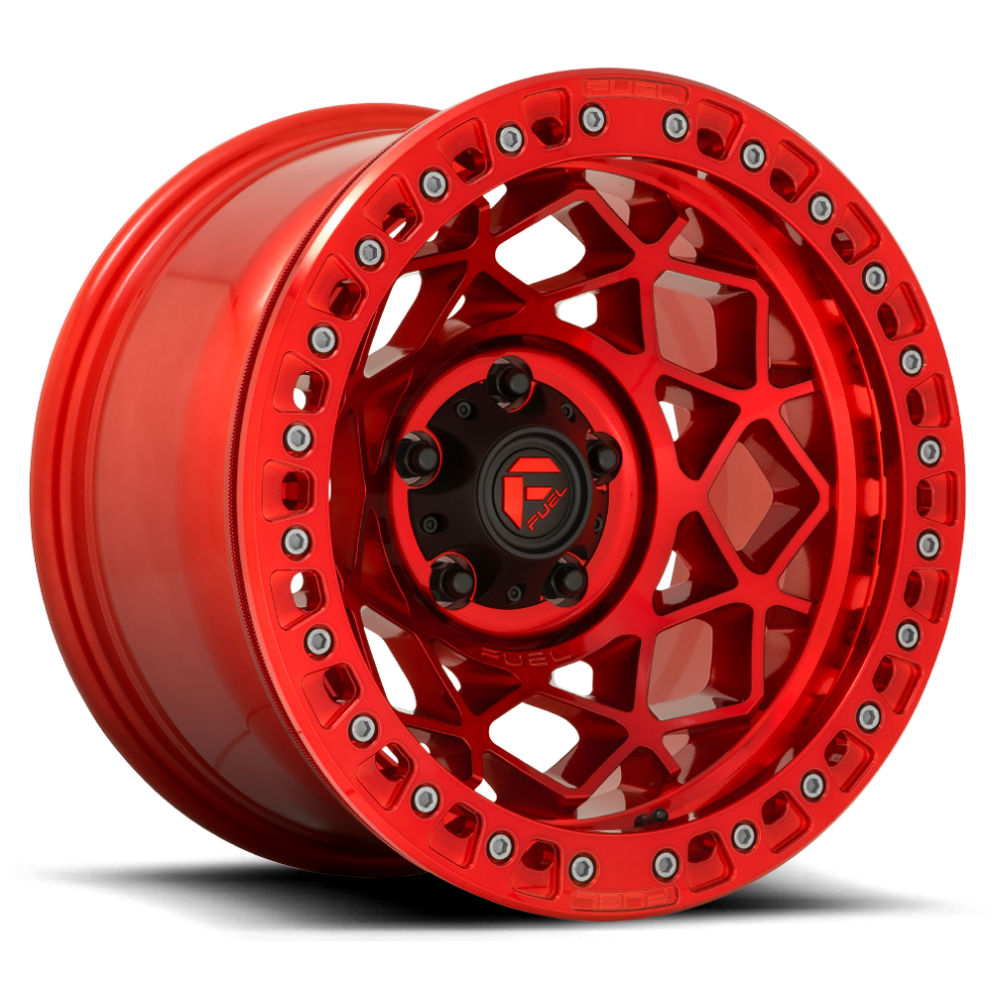 Колесный диск Fuel Off Road Unit Beadlock Candy Red 17x9 ET-15 D12117908945