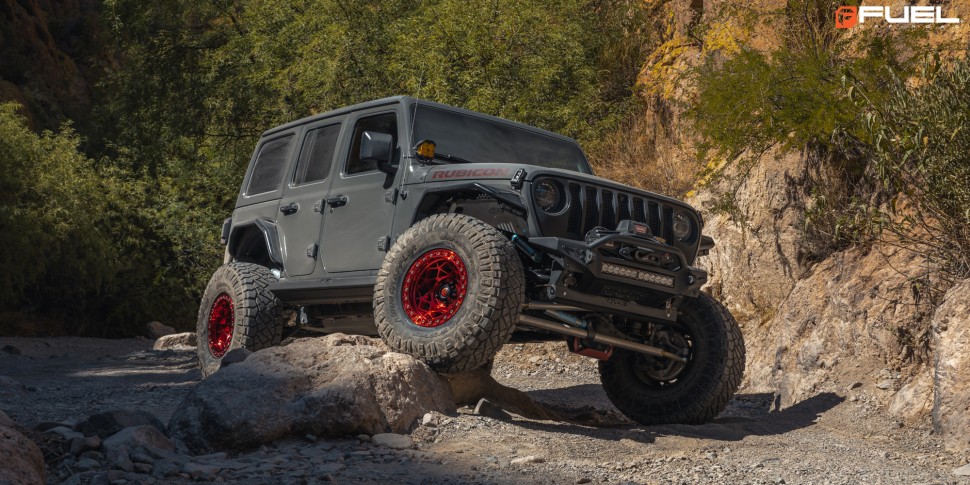 Колесный диск Fuel Off Road Unit Beadlock Candy Red 17x9 ET-15 D12117908945