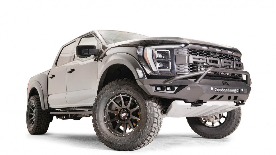 Fab Fours FF10-D1962-1 Pre-Runner Guard Front Bumper Ford F-150 Raptor 10-14