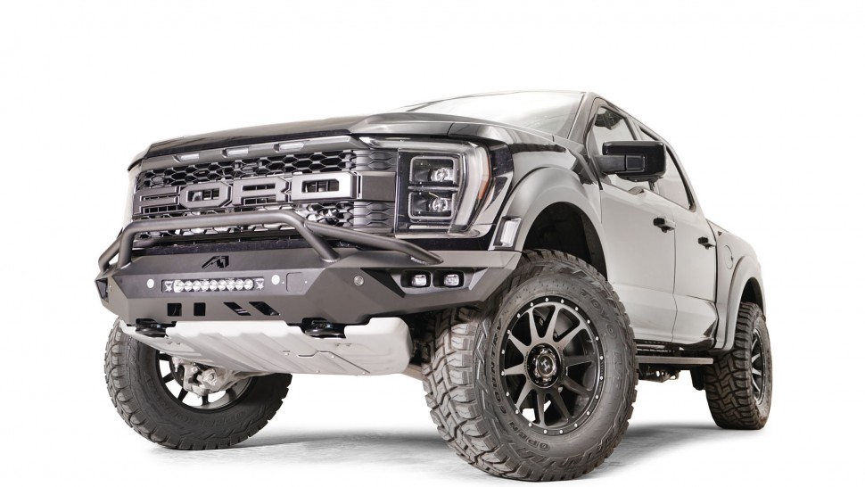 Fab Fours FF10-D1962-1 Pre-Runner Guard Front Bumper Ford F-150 Raptor 10-14