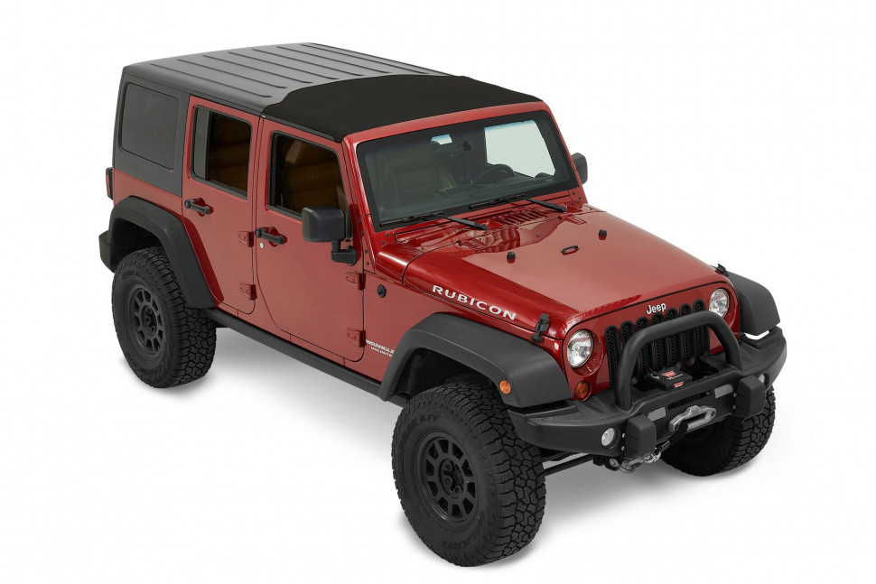 Санрайдер для твердой крыши Jeep Wrangler JK 07-18 (Black Twill) Sunrider Bestop 5245317
