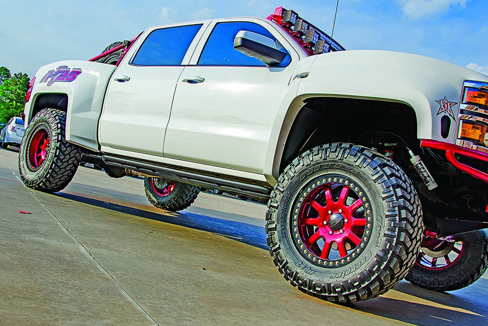 Боковые защитные пороги Toyota Tacoma 16-22 Access Cab RKR Rails N-FAB T154RKRQC