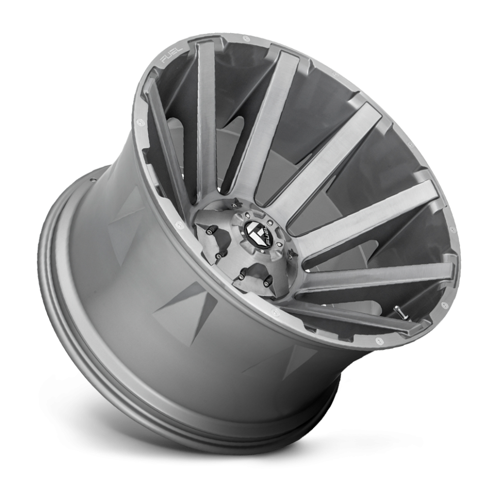 Колесный диск Fuel Off Road Contra Brushed Gun Metal Tinted Clear 22x12 ET-43 D71422209846