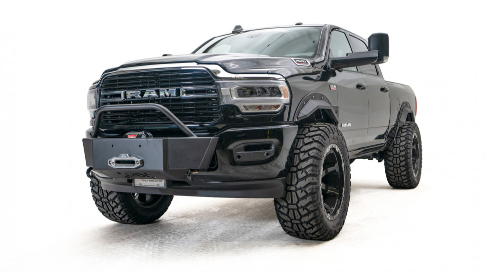 Fab Fours DR10-N2460-1 Winch Mount Ram 2500/3500 10-18