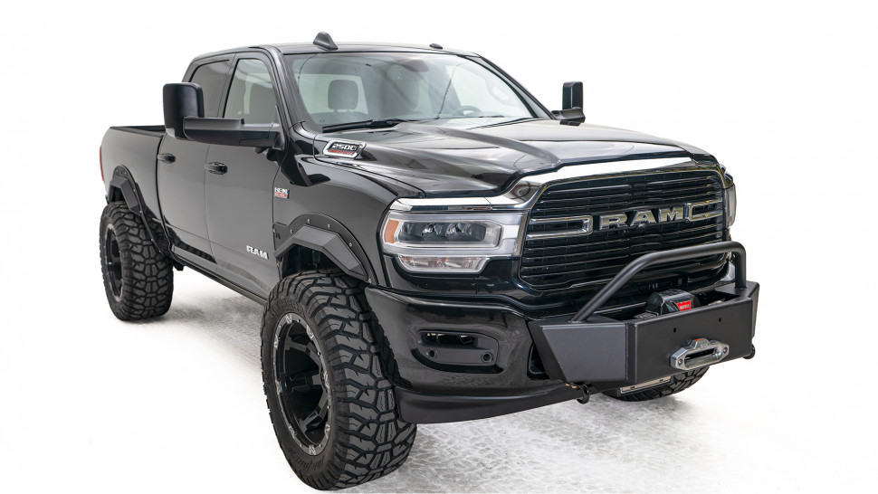 Fab Fours DR10-N2460-1 Winch Mount Ram 2500/3500 10-18