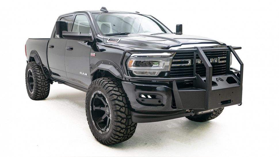 Fab Fours DR10-N2460-1 Winch Mount Ram 2500/3500 10-18