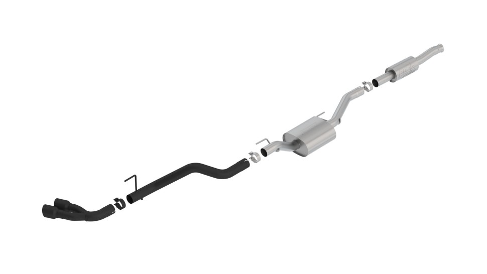 Вихлопна система Cat-Back Jeep Gladiator JT 20-26 Atak Borla 140813CB