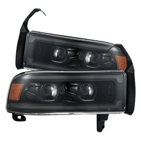 Комплект передних Led фар Dodge Ram 1500/2500/3500 94-02 LUXX-Series AlphaRex 880355