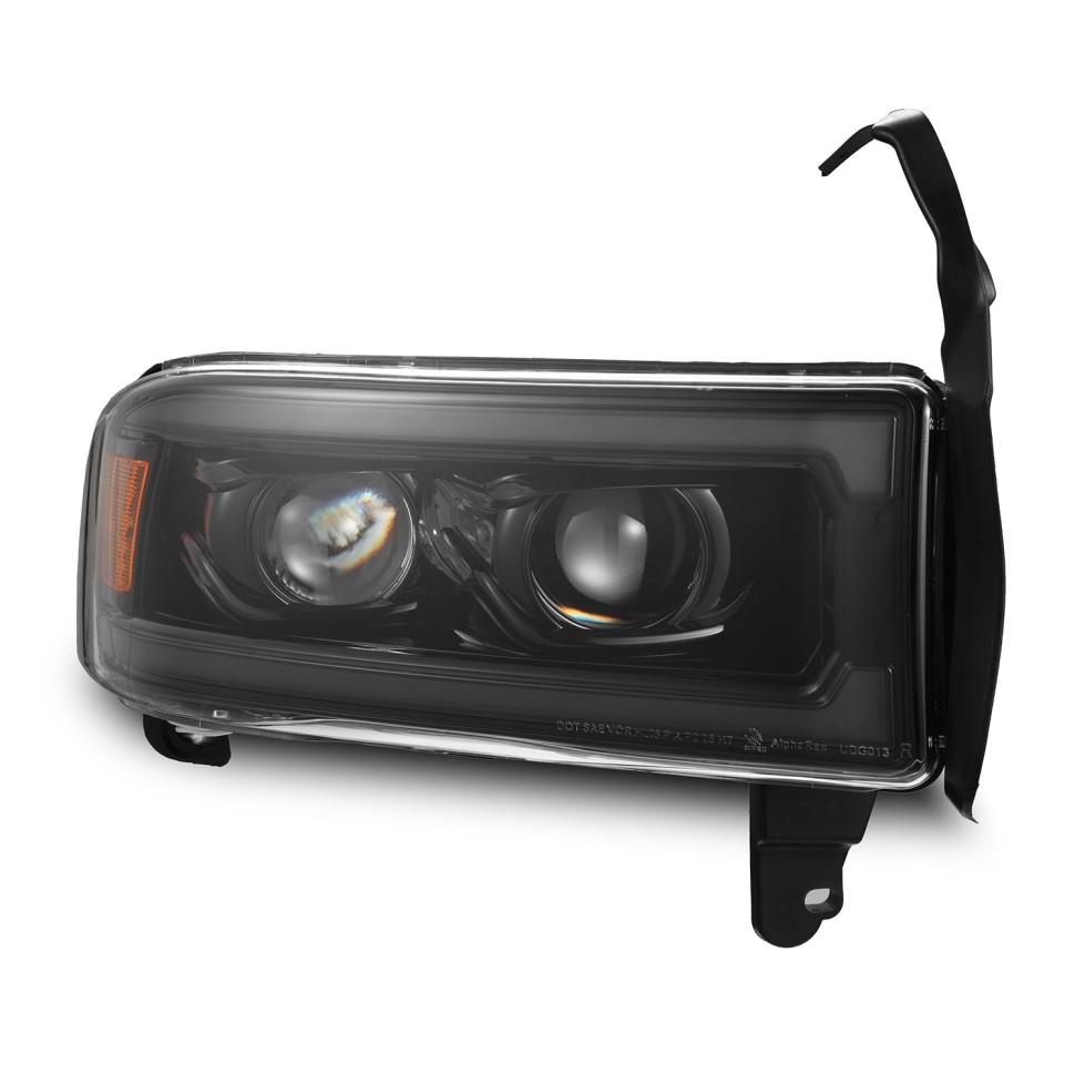 Комплект передних Led фар Dodge Ram 1500/2500/3500 94-02 LUXX-Series AlphaRex 880355