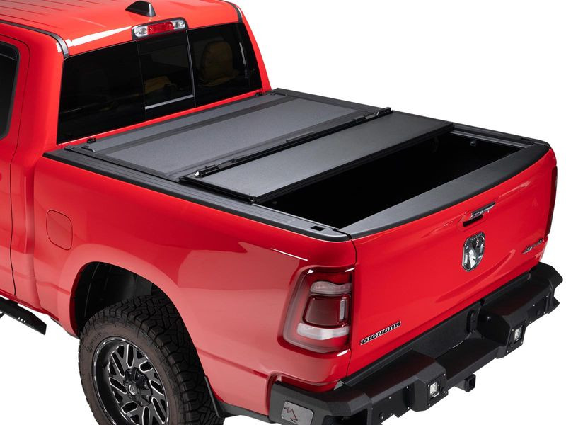 BAKFlip MX4 448203RB Hard Folding Truck Bed Tonneau Cover Dodge Ram 1500/2500/3500 12-21 6'5" With RamBox