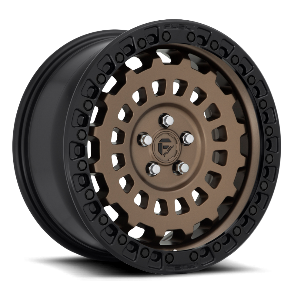 Fuel Off Road D6341785A3+34 Zephyr Wheel Matte Bronze Black Bead Ring 17x8.5 +34