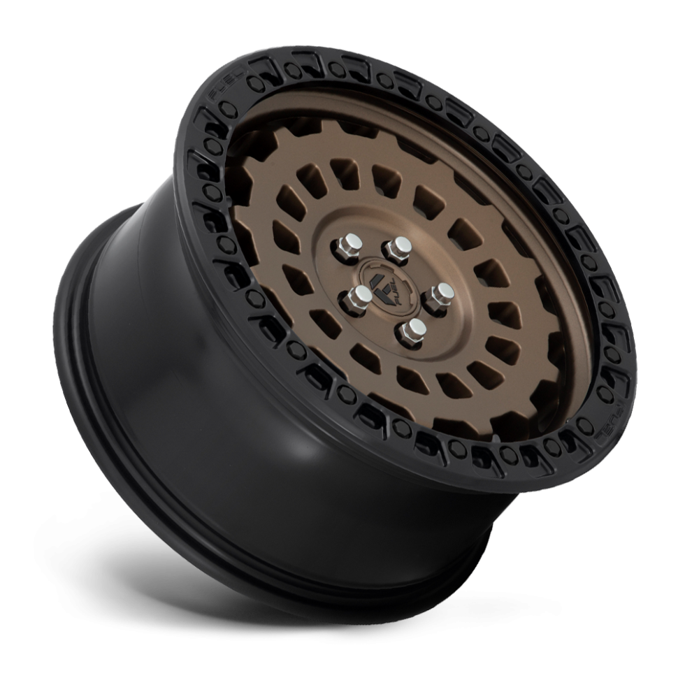 Fuel Off Road D6341785A3+34 Zephyr Wheel Matte Bronze Black Bead Ring 17x8.5 +34