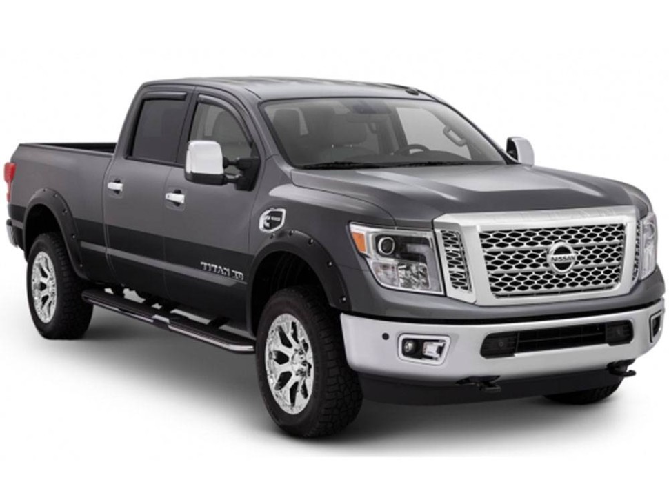Розширювачі колісних арок Nissan Titan XD 16-24 к-кт 4 шт. Pocket Style Bushwacker 70909-02