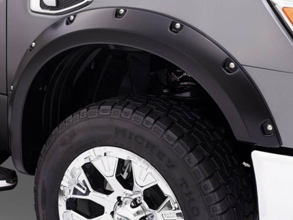 Розширювачі колісних арок Nissan Titan XD 16-24 к-кт 4 шт. Pocket Style Bushwacker 70909-02