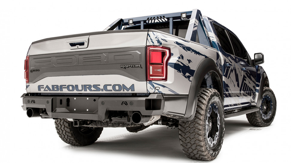 Fab Fours FR21-W5351-1 Sensor Rear Bumper Ford F-150 Raptor 21-22