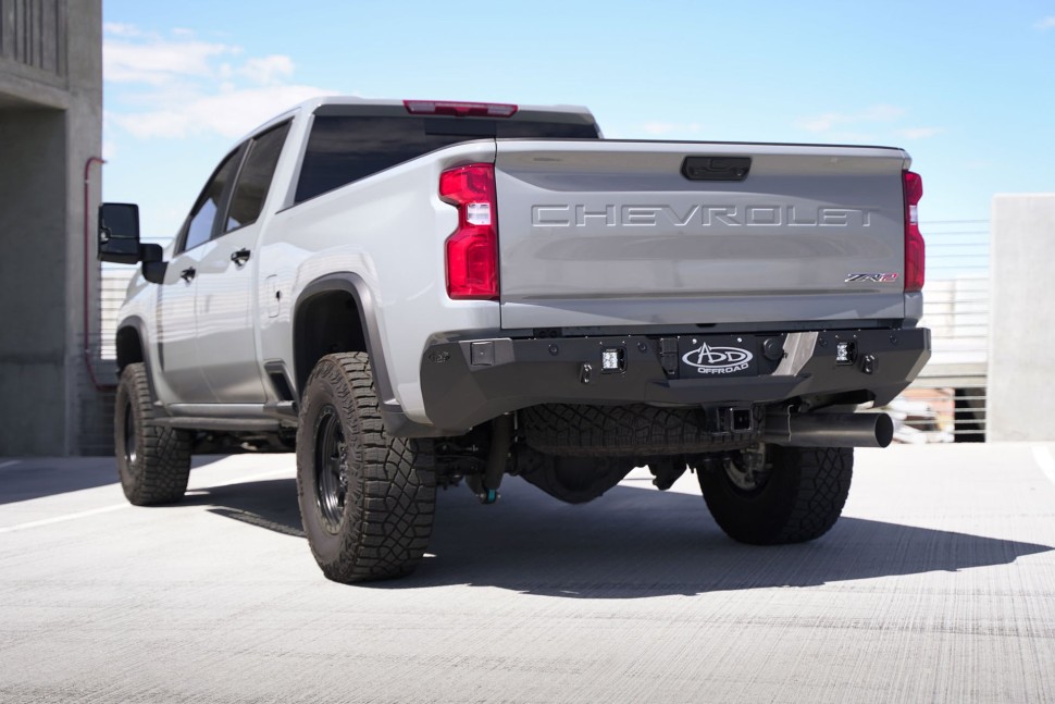 Задний бампер Chevrolet Silverado 2500/3500 24-25 Addictive Desert Designs R820191280103