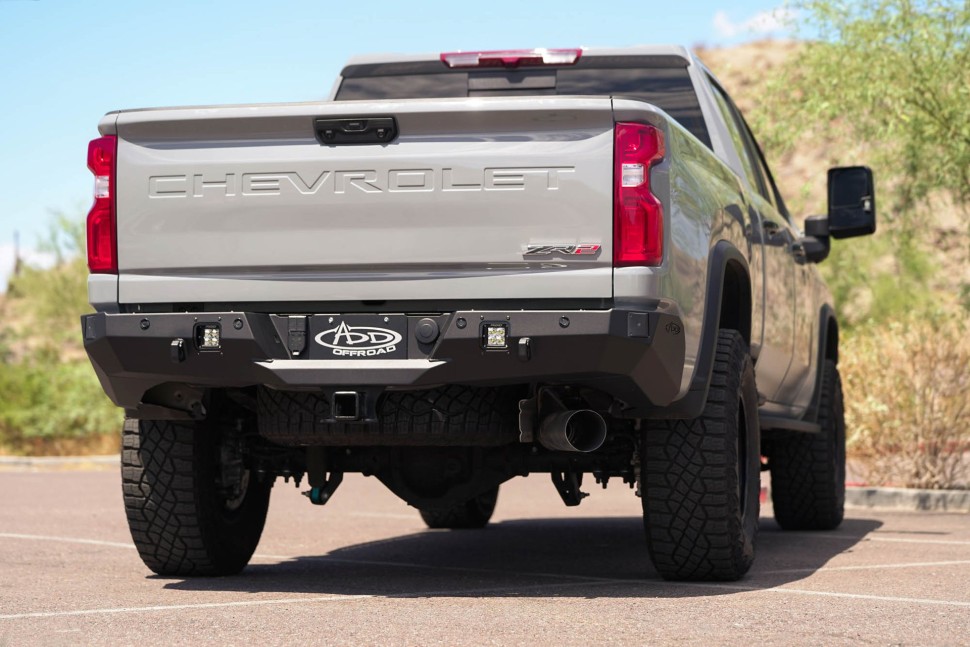 Задний бампер Chevrolet Silverado 2500/3500 24-25 Addictive Desert Designs R820191280103