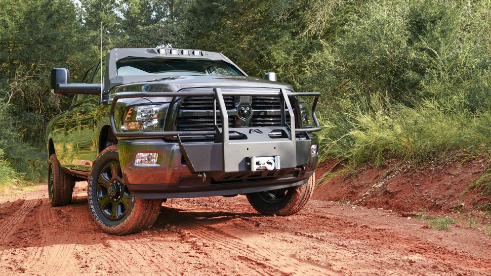 Майданчик для лебідки з дугами Ram 2500/3500 10-18 Fab Fours DR10-N2970-1